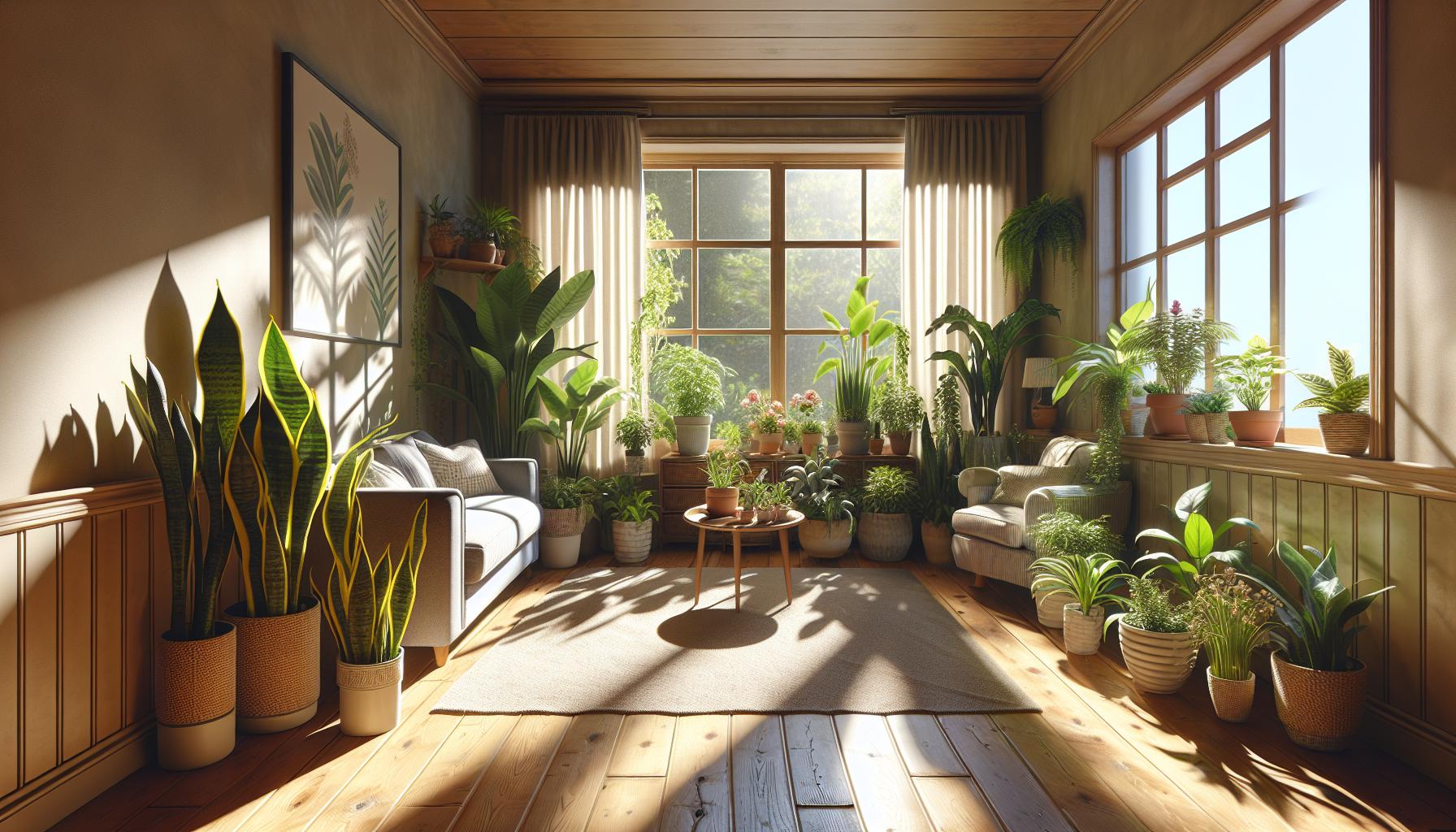 plants that clean the air in your house